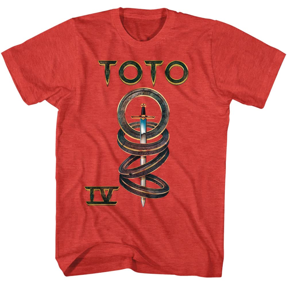 Amazon.com: Toto Music IV Album Cover Mens Short Sleeve T